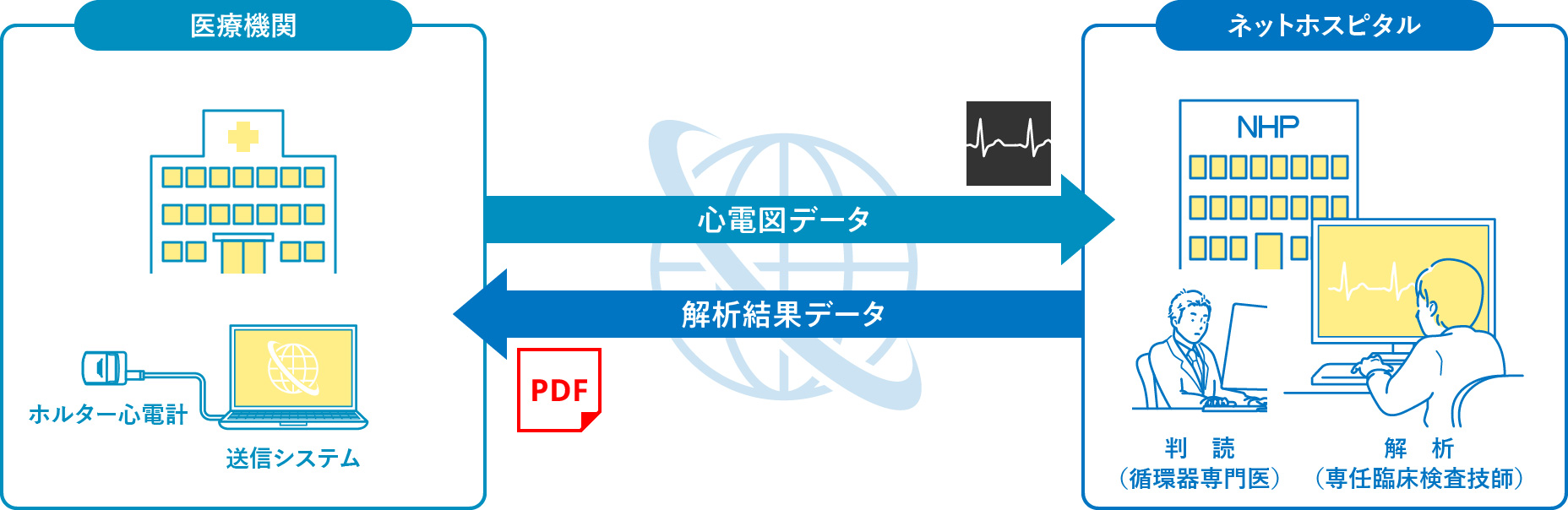 ホルター心電図解析サービス 概要